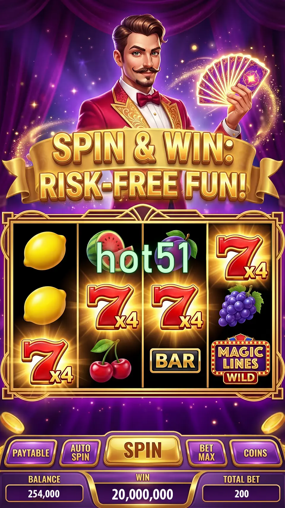 hot51 Tangkapan Layar Resmi APK